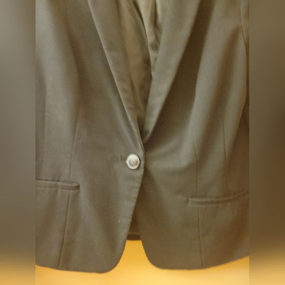 Ladies Worthington black Size L.  Blazer jacket - Picture 4 of 5